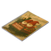 Whimsical Jolly Gnomes Musical Express Notitieboek (Linkerzijde)