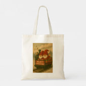 Whimsical Jolly Gnomes Musical Express Tote Bag (Achterkant)