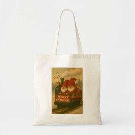 Whimsical Jolly Gnomes Musical Express Tote Bag