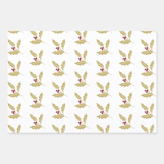 Whimsical Joy to The World Quote Classic Christmas Inpakpapier Vel (Voorkant 3)