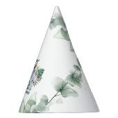 Whimsical Jungle Safari Animal Birthday Feesthoedjes (Rechts)