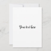 Whimsical Just Married Taxi Thank You Bedankkaart (Achterkant)