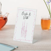 Whimsical Kaarten & Cadeaubordje Reclamebord Met Voetstuk (Insitu)