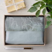 Whimsical  Kant Paaskonijn Decoupage Tissuepapier (Geschenk)