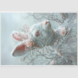 Whimsical  Kant Paaskonijn Decoupage Tissuepapier