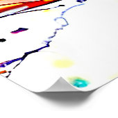 WHIMSICAL KAPITI ISLAND NZ Poster (Hoek)