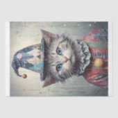 Whimsical Kat Decoupage Tissuepapier (Voorkant)
