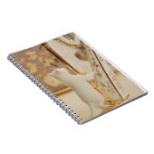 Whimsical Kat Harpist – Notitieboek (Rechterzijde)