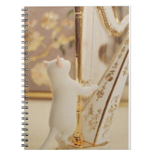 Whimsical Kat Harpist – Notitieboek
