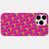 Whimsical Kawaii Cat Breien Scene met Oversized Case-Mate iPhone Case (Achterkant (horizontaal))