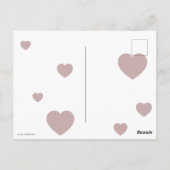 Whimsical Kawaii Fairy Tale Girl Briefkaart (Achterkant)