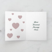 Whimsical Kawaii Fairy Tale Girl Kaart (Binnen)