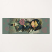 Whimsical Kawaii Fairy Tale Girl Yogamat (Voorkant (horizontaal))