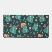 Whimsical Kawaii Kikkertafelmat Bureaumat (Voorkant)