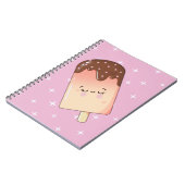 Whimsical Kawaii Popsicle Notitieboek (Linkerzijde)