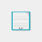 Whimsical Kawaii Post-IT Notitieblok Post-it® Notes (Voorkant)
