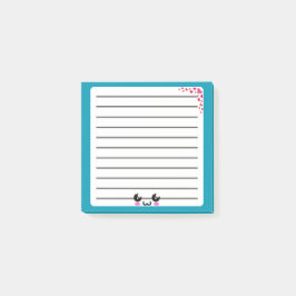 Whimsical Kawaii Post-IT Notitieblok Post-it® Notes
