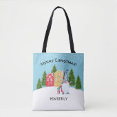 Whimsical-kerst Tote Bag (Voorkant)