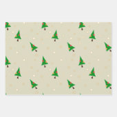 Whimsical-kerstboom Inpakpapier Vel (Voorkant 3)