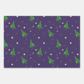 Whimsical-kerstboom Inpakpapier Vel (Voorkant 2)
