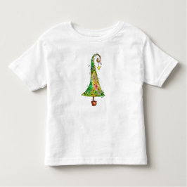 Whimsical-kerstboom Kinder Shirts