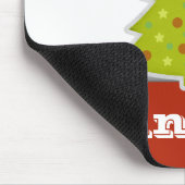 Whimsical-kerstboom Mousepad Muismat (Hoek)