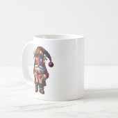 Whimsical Kerstcadeau Kabouter Koffiemok (Voorkant links)