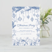 Whimsical-kerstfeest Kaart (Staand voorkant)