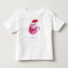 Whimsical-kerstfoto Kinder Shirts