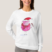 Whimsical-kerstfoto T-shirt (Voorkant)