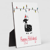 Whimsical-kerstgeit Fotoplaat (Zijkant)