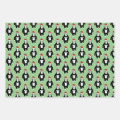 Whimsical KerstGorillas Inpakpapier Vel (Voorkant)