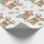 Whimsical Kerstherten – Inpakpapier (Hoek)