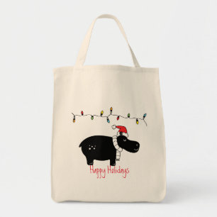 Whimsical Kersthippo Tote Bag