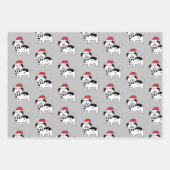 Whimsical-kersthonden Inpakpapier Vel (Voorkant 2)