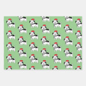 Whimsical-kersthonden Inpakpapier Vel (Voorkant)