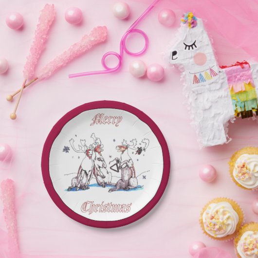 Whimsical Kersting Cariou Serving Papieren Bordje (Feest)