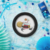 Whimsical Kerstkerst Papieren Bordje (Feest)