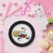 Whimsical Kerstkerst Papieren Bordje (Feest)