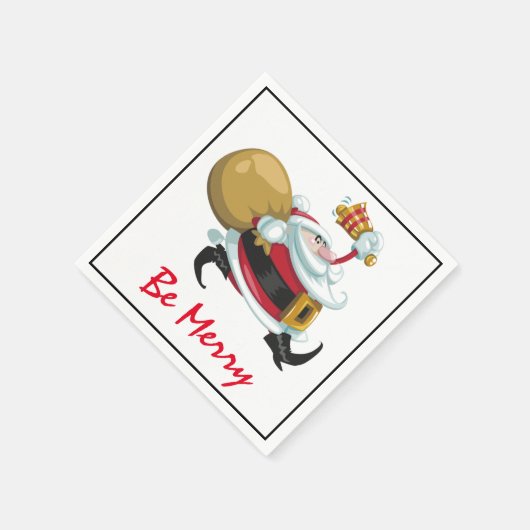 Whimsical Kerstkerst Servet (Hoek)