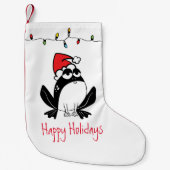 Whimsical Kerstkikker Kleine Kerstsok (Voorkant)