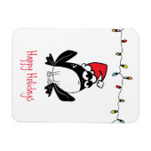 Whimsical Kerstkikker Magneet (Horizontaal)