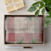 Whimsical Kerstmis bellen decoupage papier rood (Geschenk)