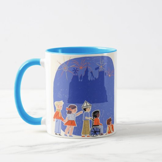 Whimsical Kids Adventure Mug Mok (Links)