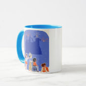 Whimsical Kids Adventure Mug Mok (Voorkant links)