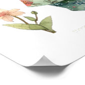 Whimsical kikker lezen boek Klein Poster (Hoek)