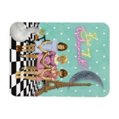 Whimsical  Kinder Bridesmaid Request Magneet (Horizontaal)