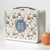 Whimsical Kinderen Bouw Metaal Lunchbox (In situ)