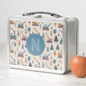 Whimsical Kinderen Bouw Metaal Lunchbox (In situ)