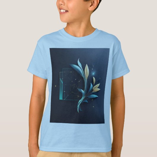 Whimsical Kinderen T-shirts: esthetische Design T-shirt (Voorkant)